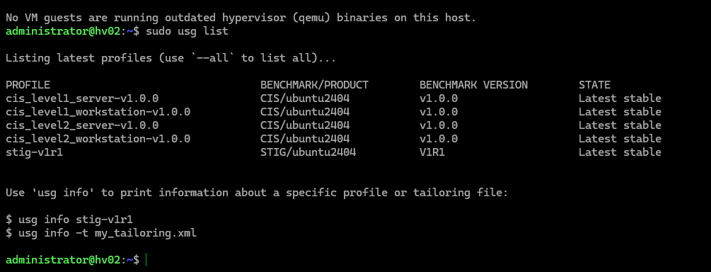 Ubuntu Security Guide